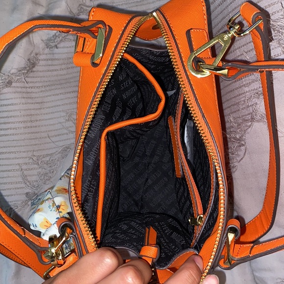 NEW & NEVER USED Steve Madden, Bright Orange - Picture 3 of 3